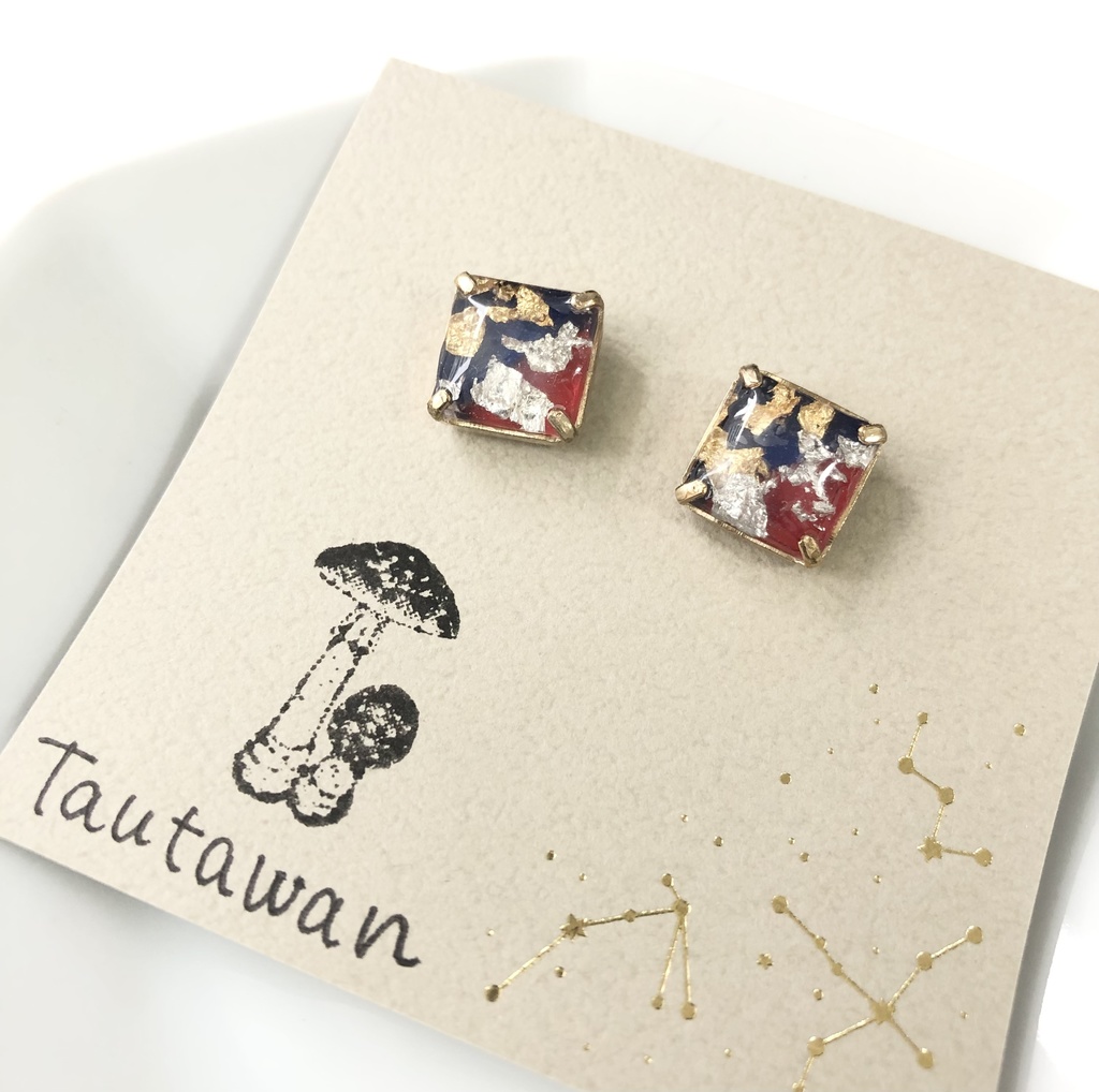 ツラアキピアス（箔）