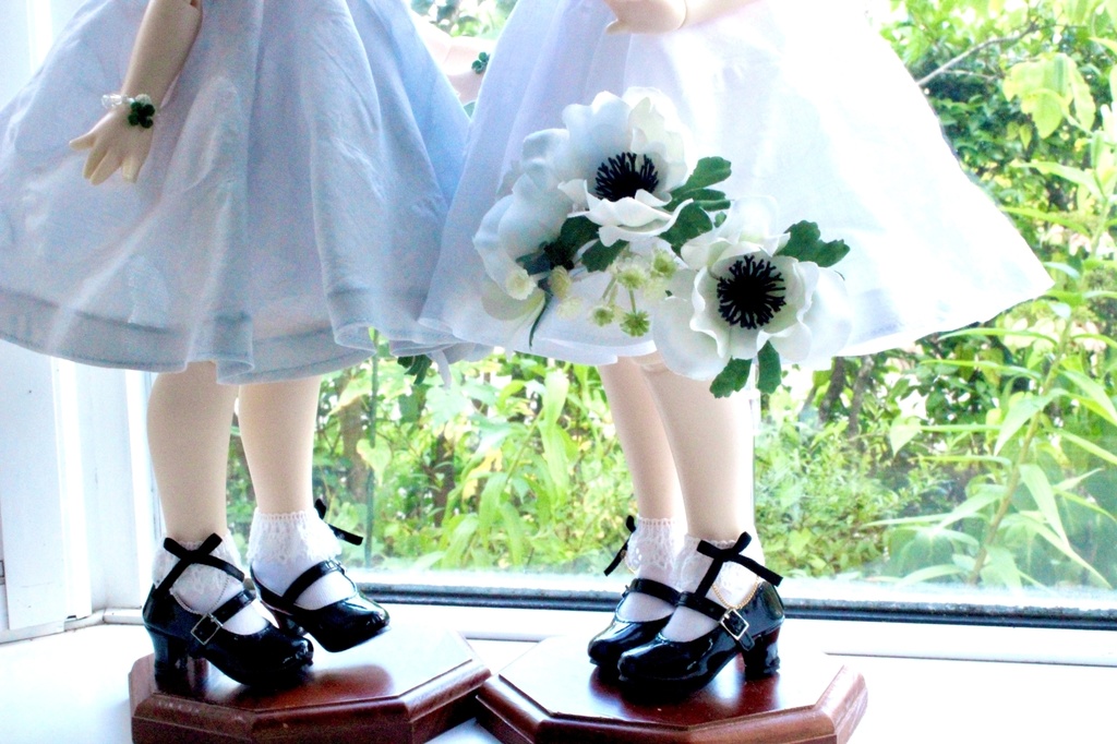 ■天空の庭のドレスセット 光の庭(ピュアホワイト) (KUMAKOちゃんサイズ、MDDさん互換性あり)