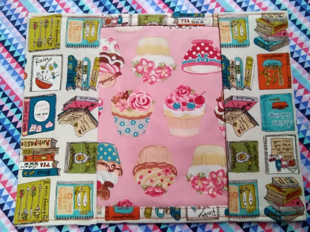 ブックカバー 新書サイズ 【本柄W】