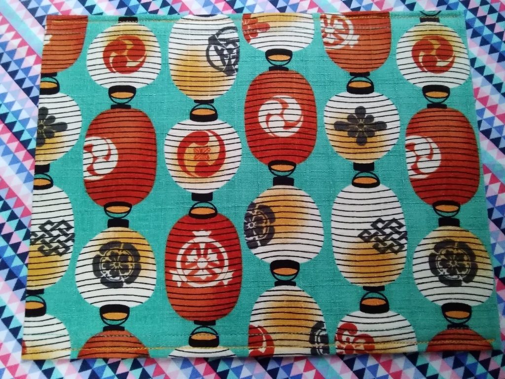 ブックカバー 新書サイズ 【ちょうちん】