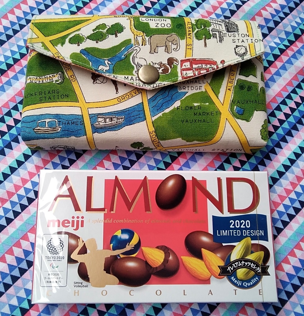 アモチョコケース　🇬🇧LONDON MAP 晴れver.