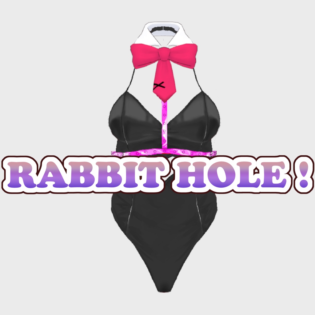 【VRoid用衣装】ラビットホール rabbit hole (無料版あり)