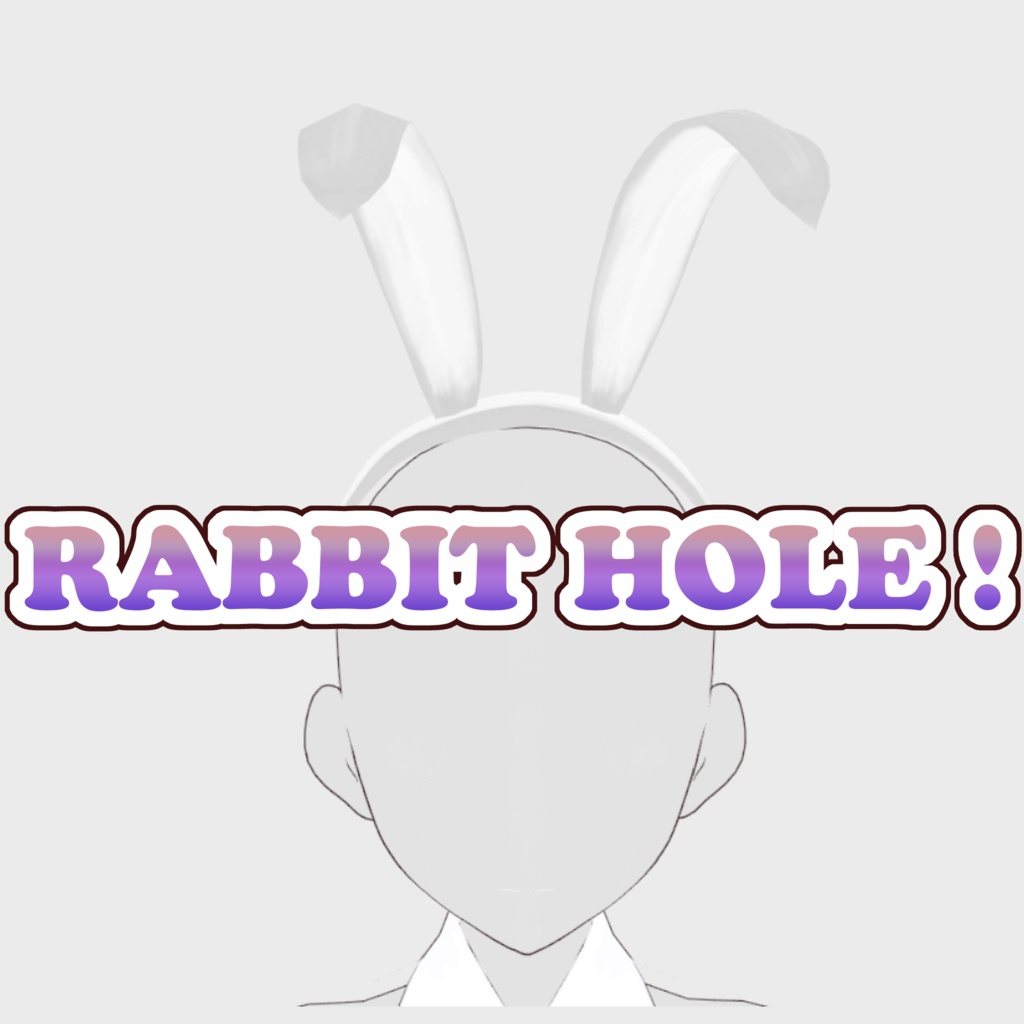 【VRoid用衣装】ラビットホール rabbit hole (無料版あり)