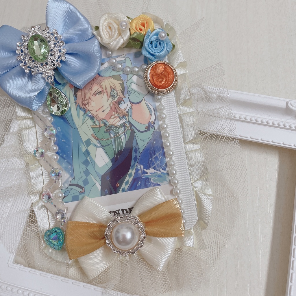 硬質ケース B8 デコ ハンドメイド