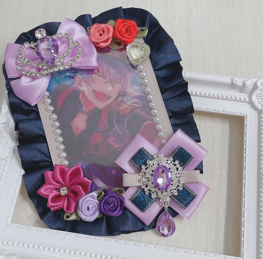 硬質ケース ハンドメイド デコ B8