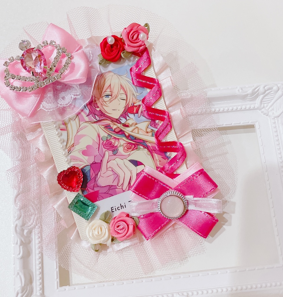 硬質ケース デコ ハンドメイド B8