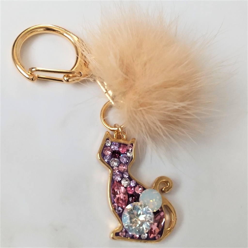 猫のキーホルダー