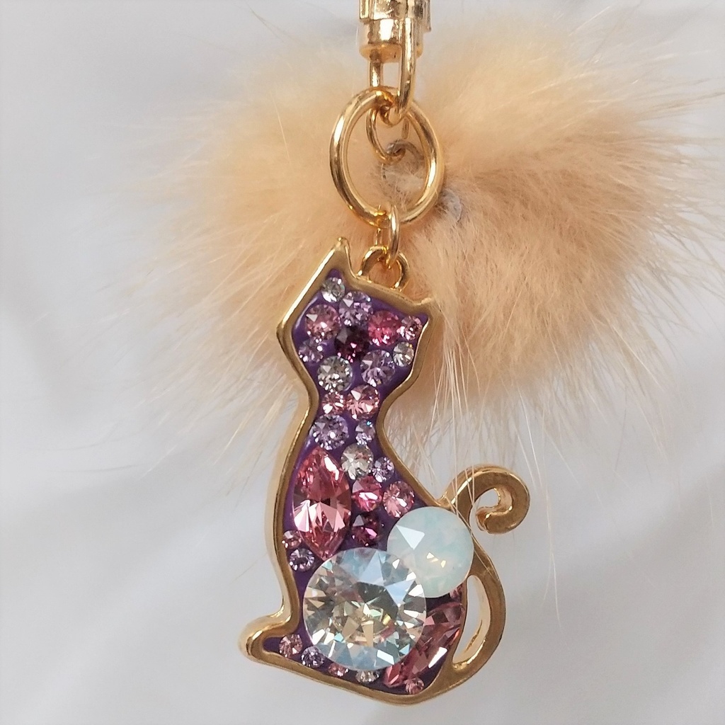 猫のキーホルダー