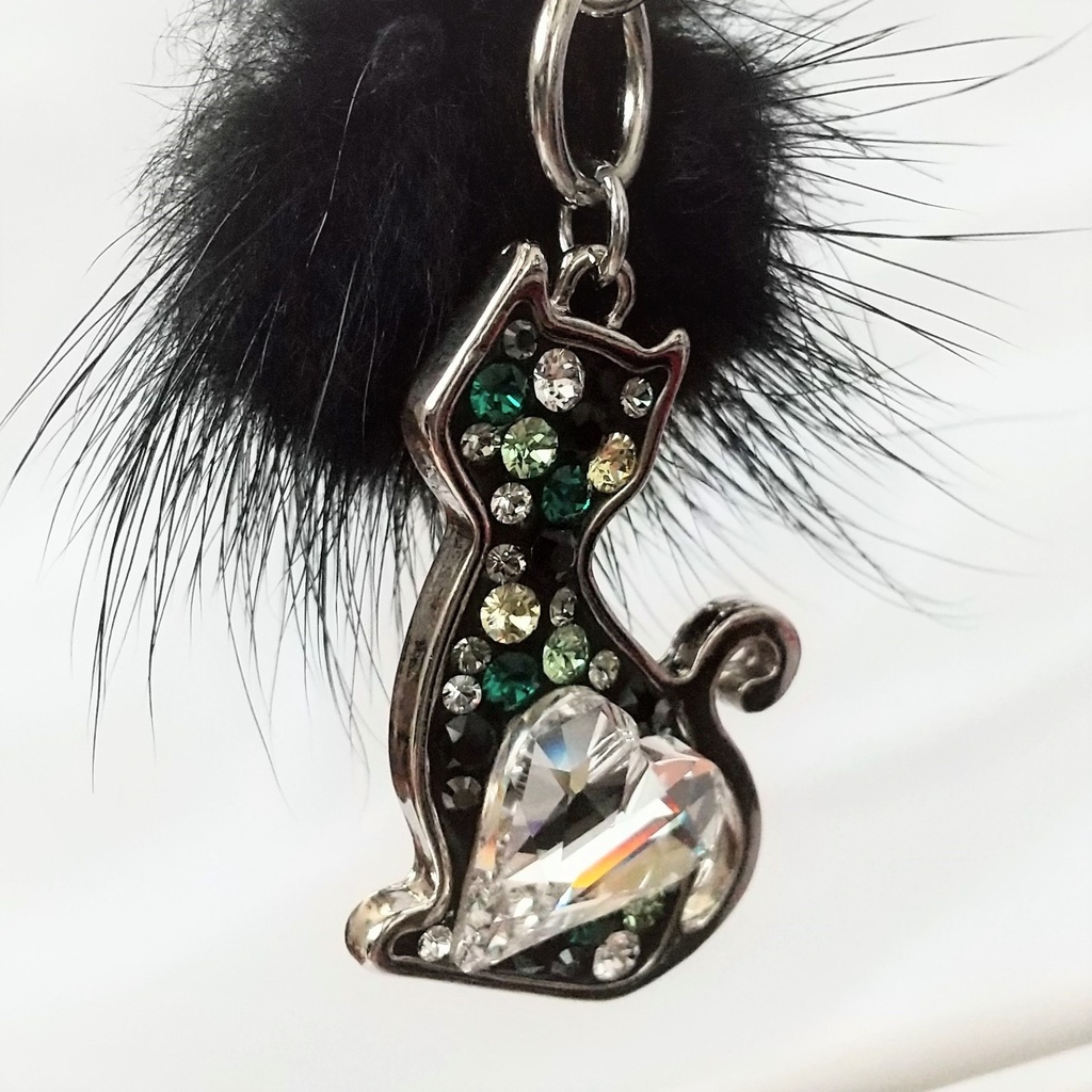 猫のキーホルダー