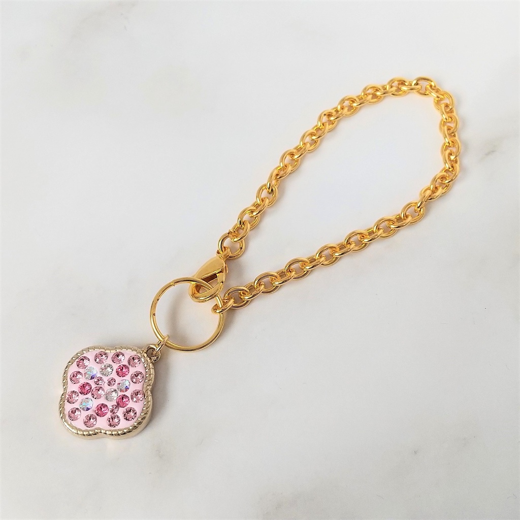 花のバッグチャーム