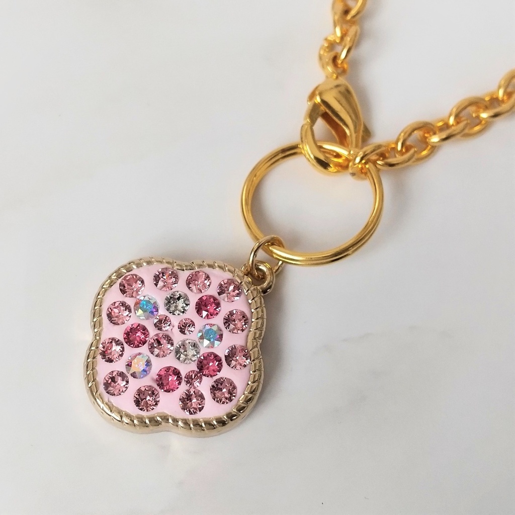 花のバッグチャーム