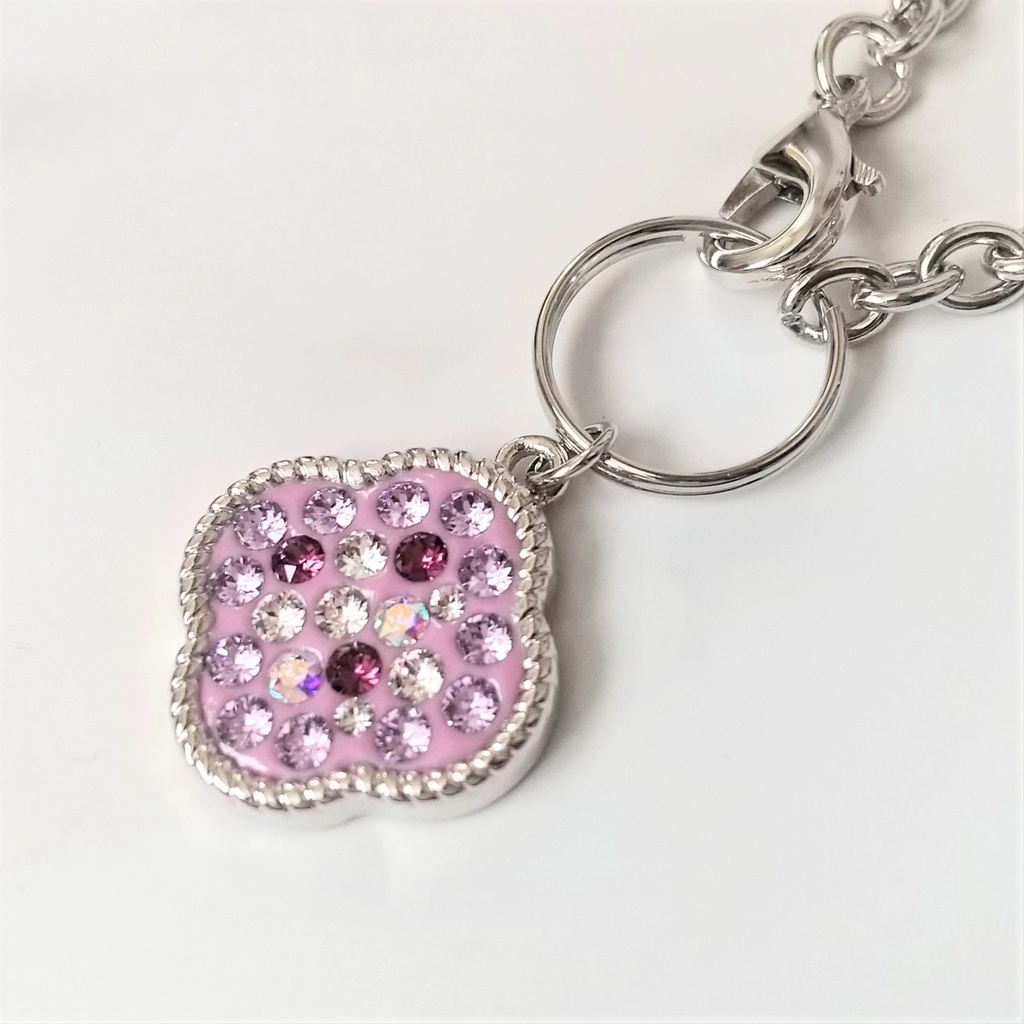 花のバッグチャーム