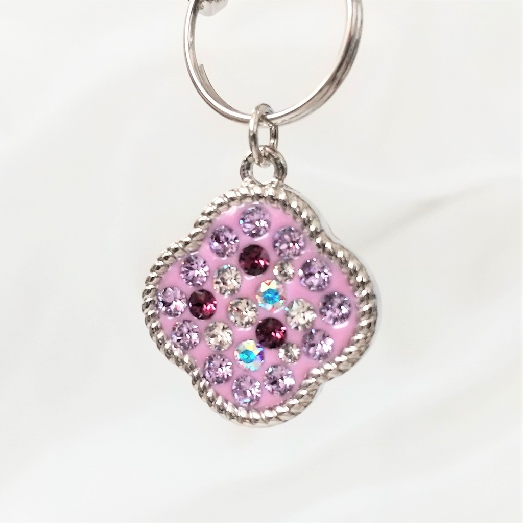 花のバッグチャーム