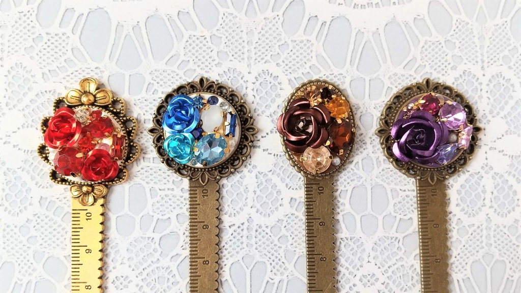 薔薇の定規(赤)