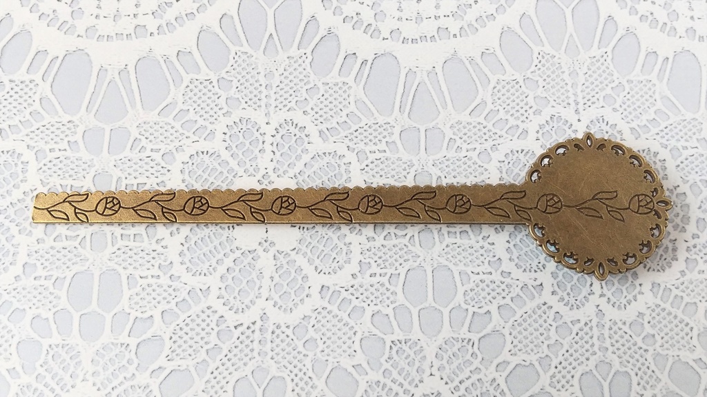 薔薇の定規(青)