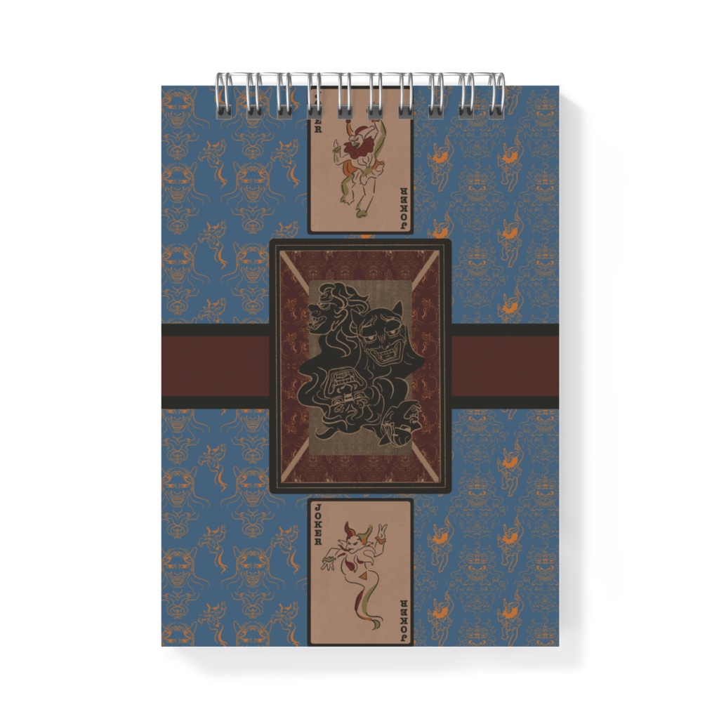 【トランプコレクション】獅子口レオ&般若 A6メモ帳