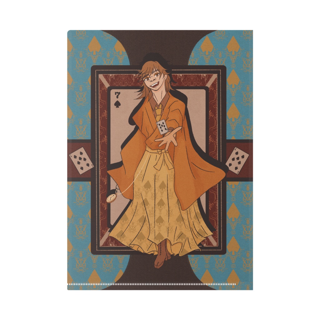 【トランプコレクション】ダイヤの8&スペードの7 クリアファイル