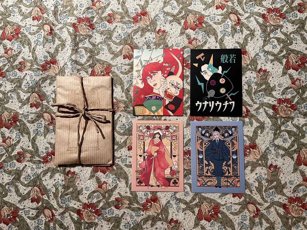 獅子化粧第二号発売記念　イラストシール
