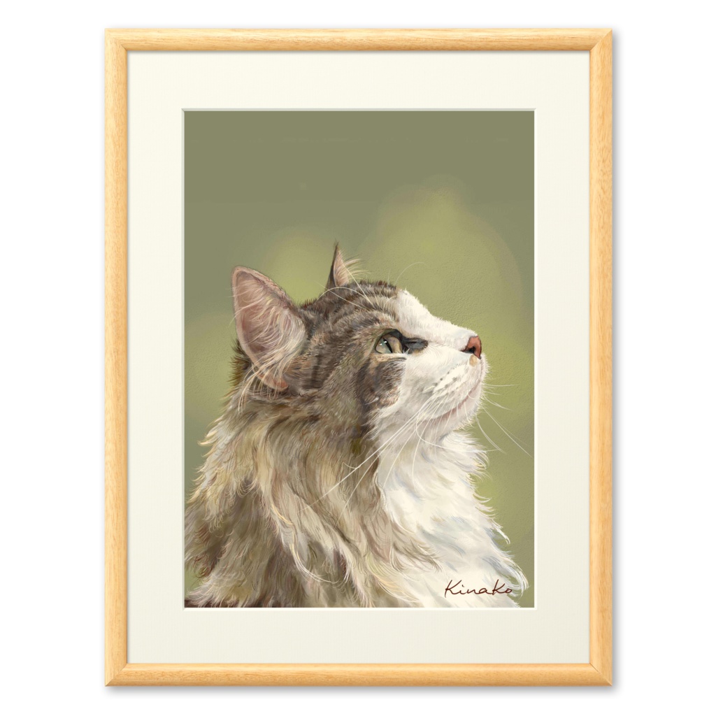 Carreくん　ナチュラルフレーム