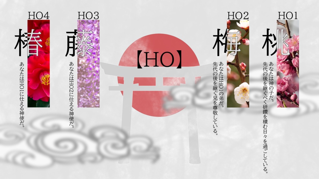 CoCシナリオ「泡沫の花編み」