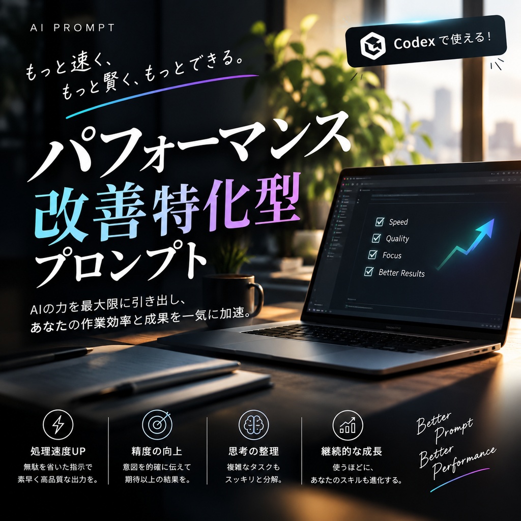パフォーマンス改善特化型プロンプト