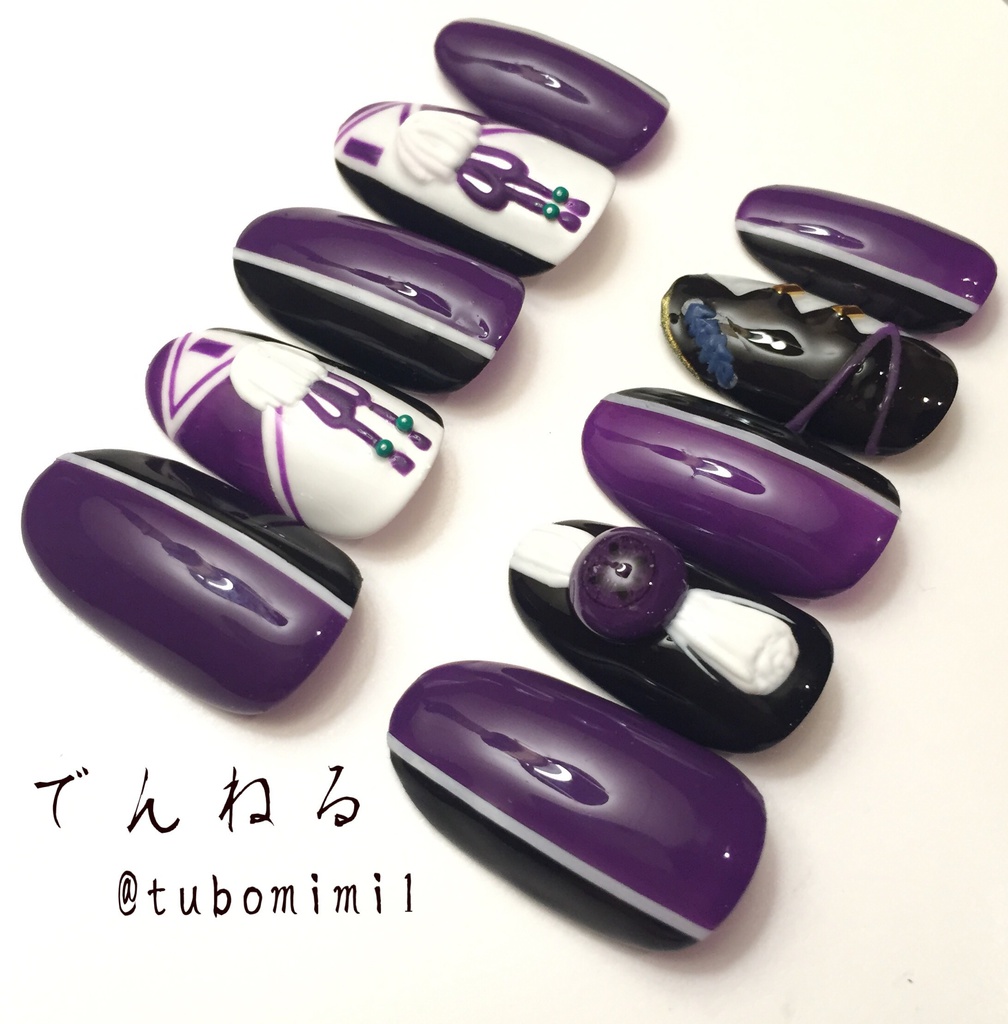 蜻蛉切＊デザインネイル