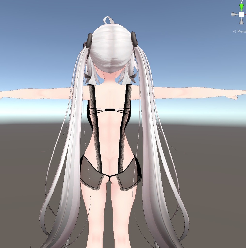 【舞夜用衣装】えっちなレース下着 Lace