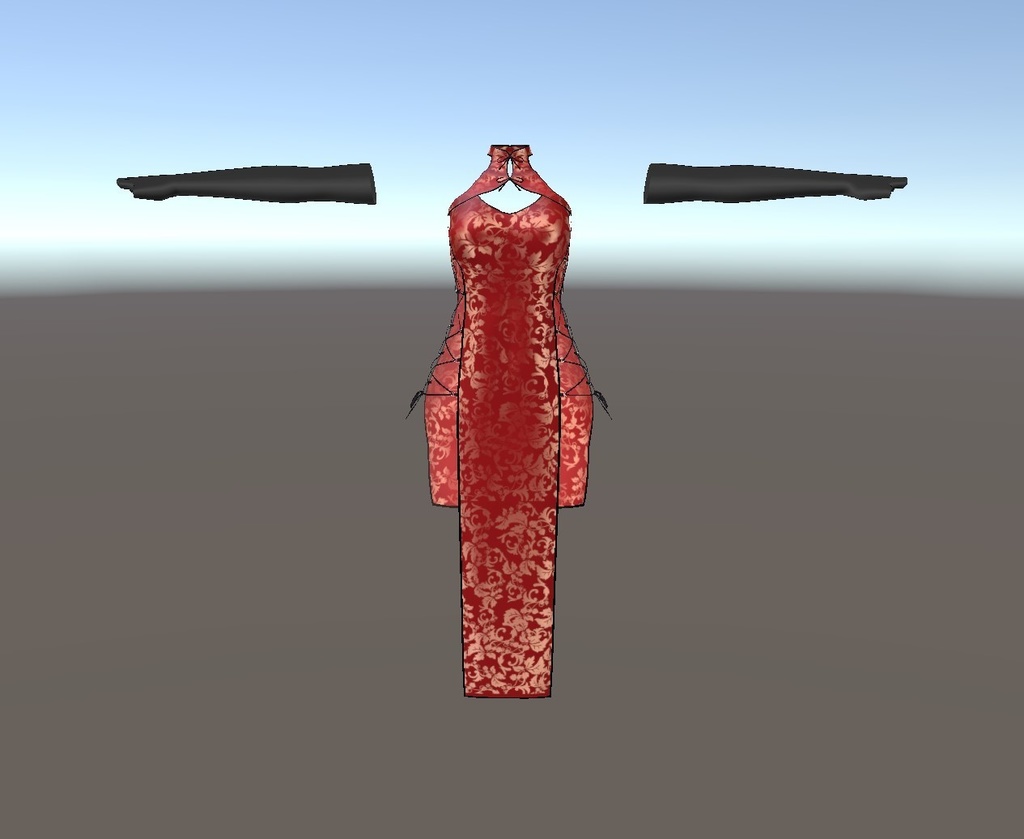 【竜胆ちゃん対応】チャイナドレス ChinaDress