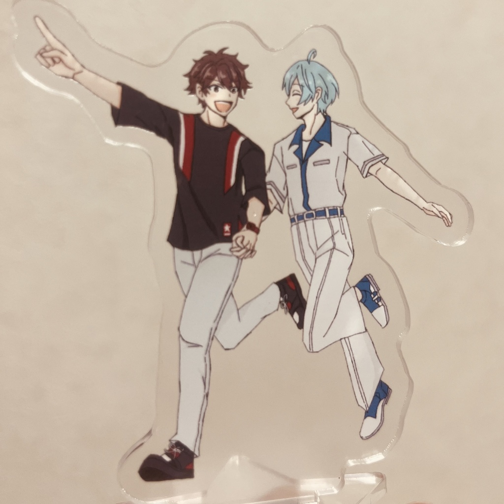 ちあかなが手を繋いで走ってるだけアクスタ