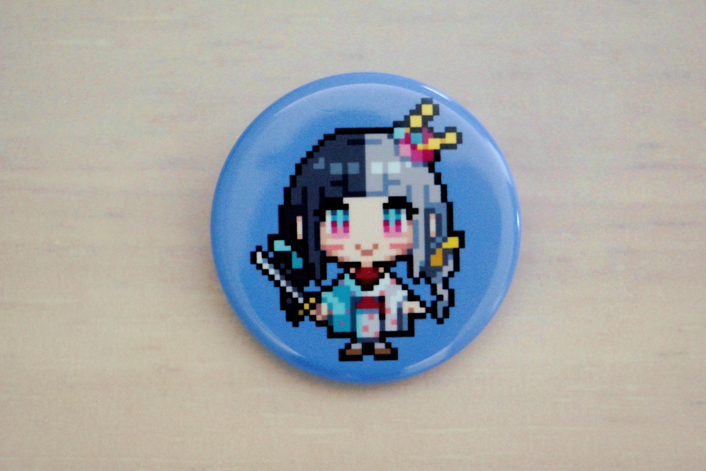 『ドット絵キャラクター』ランダム缶バッジ