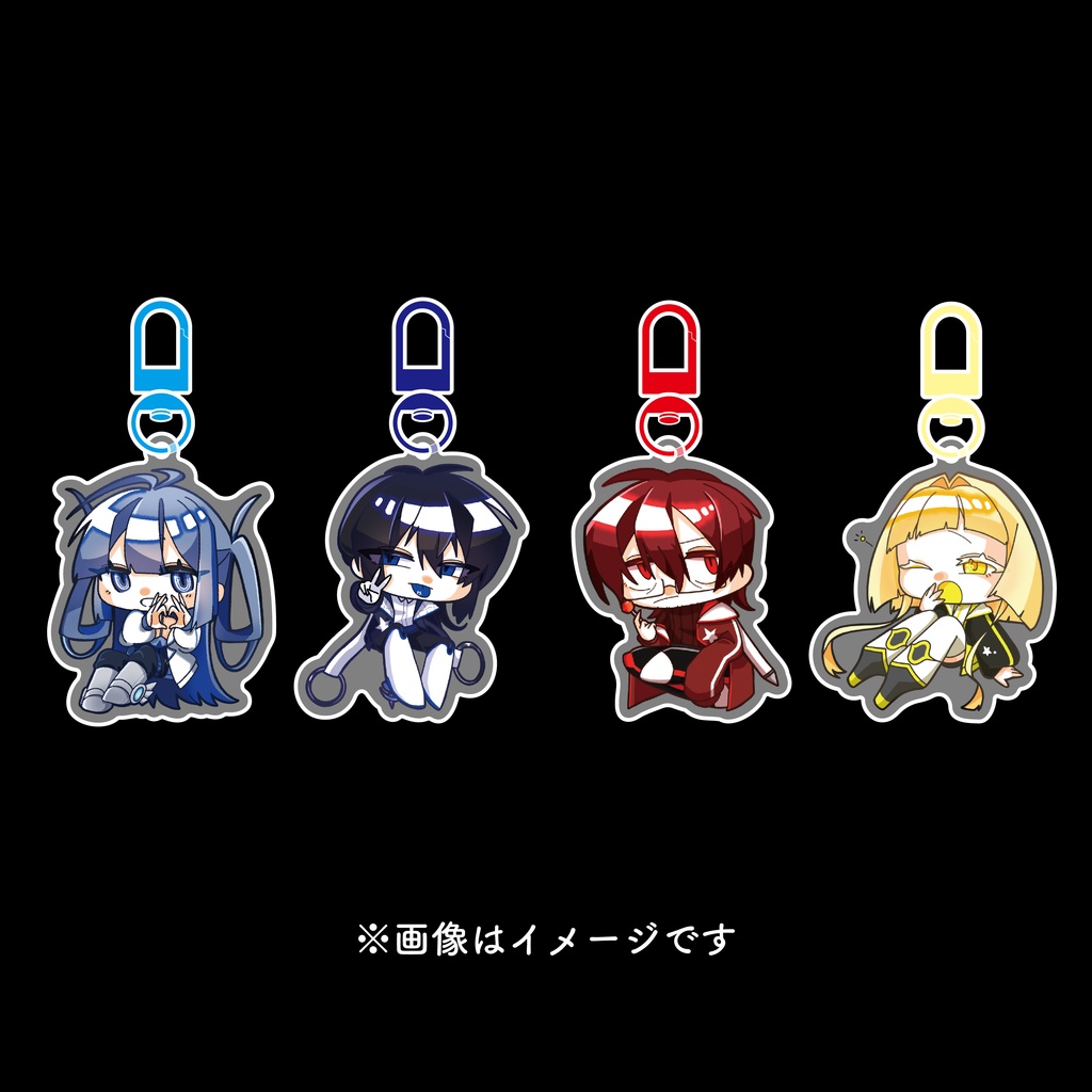 50mmアクリルキーホルダー　-　END SECTOR-楽園の終着点-　