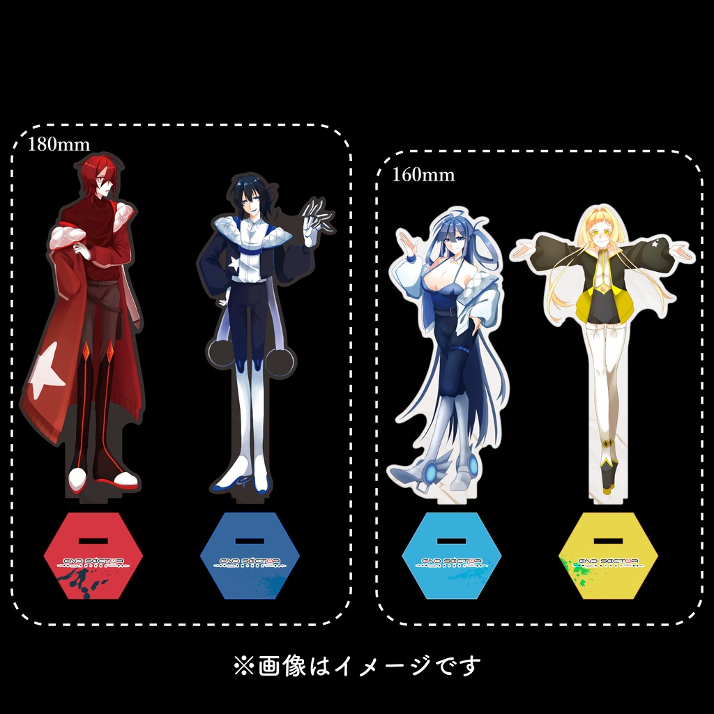 BIGアクリルスタンド　-　END SECTOR-楽園の終着点-　