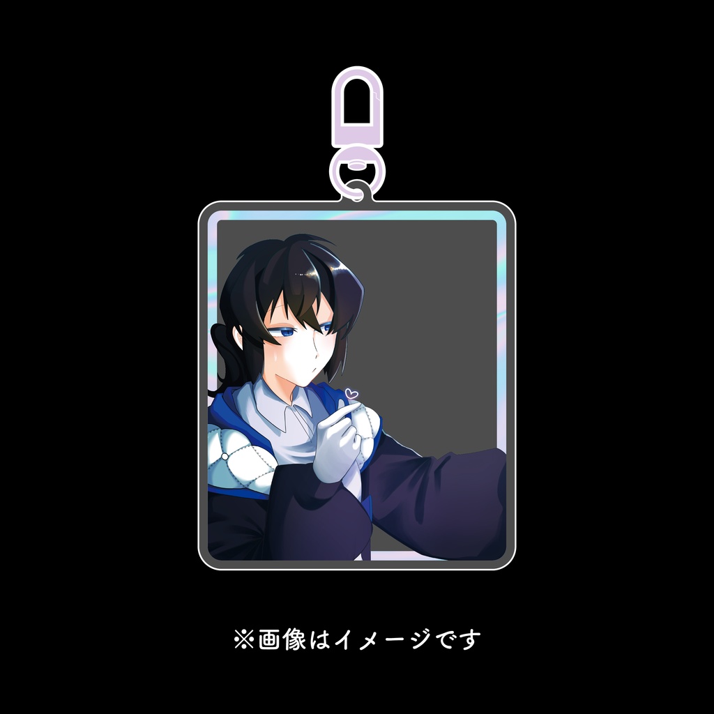 80mmアクリルキーホルダー　-　END SECTOR-楽園の終着点-　