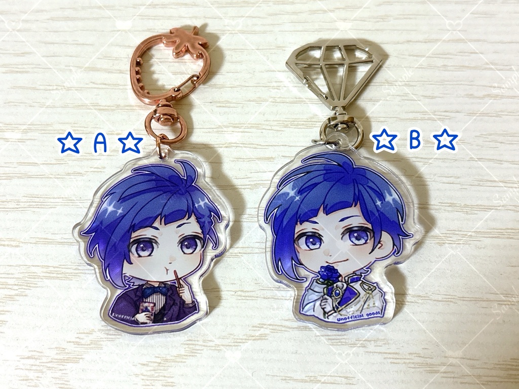 アクリルキーホルダー