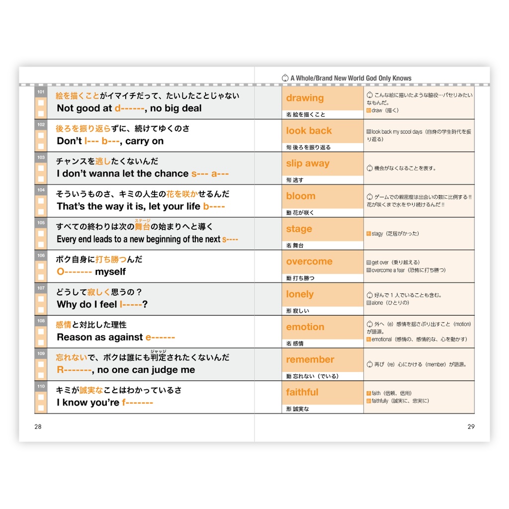 God Only Knows 攻略超特急 神のフレーズ