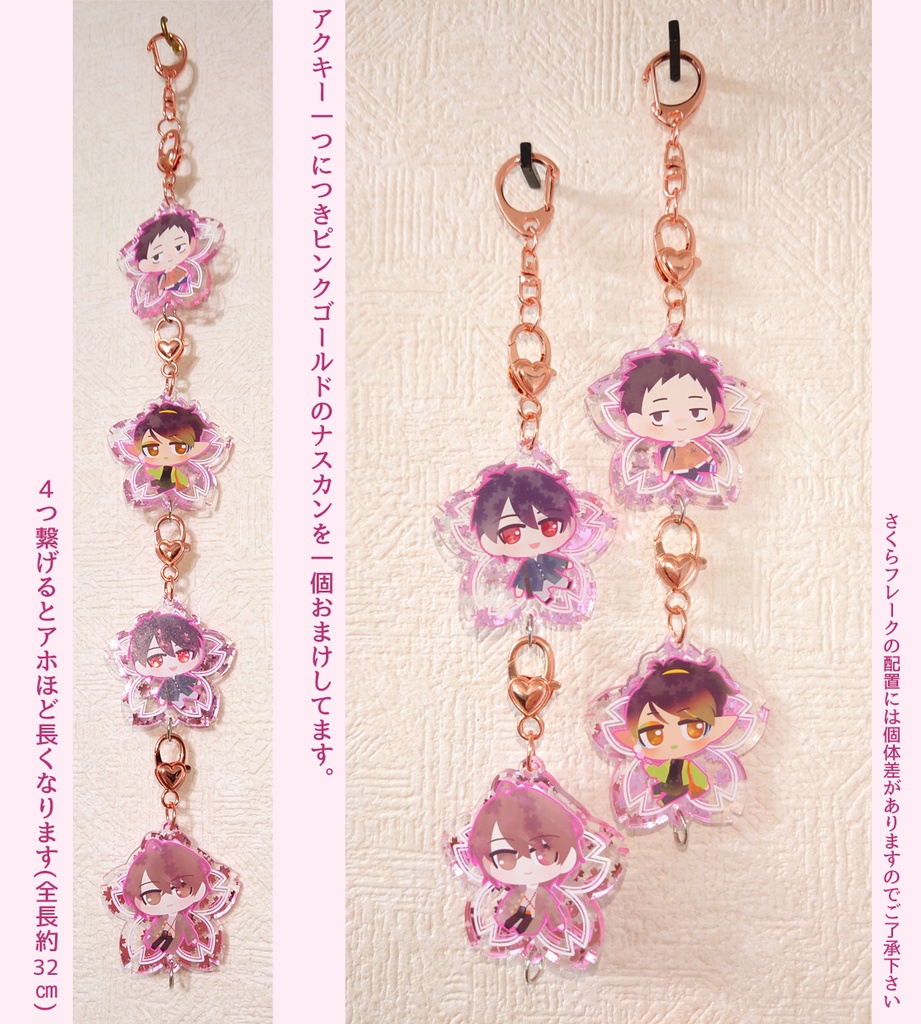 【非公式】アラランさくらアクキー