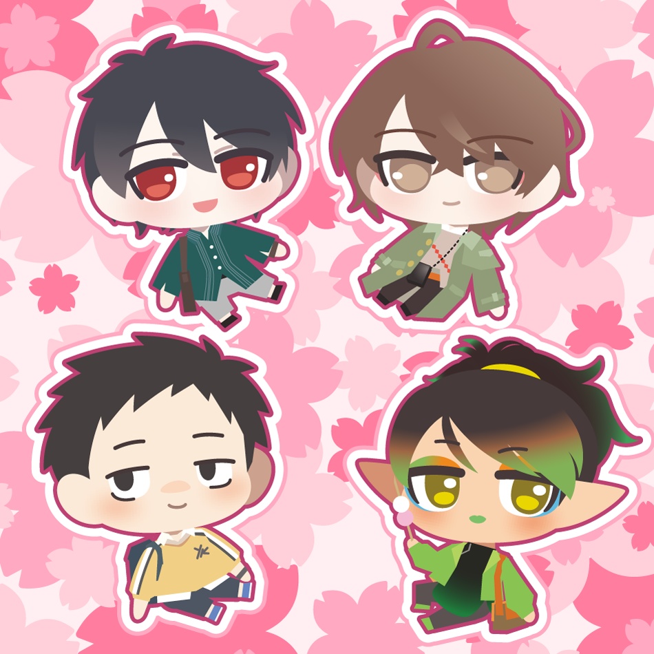 【非公式】アラランさくらアクキー