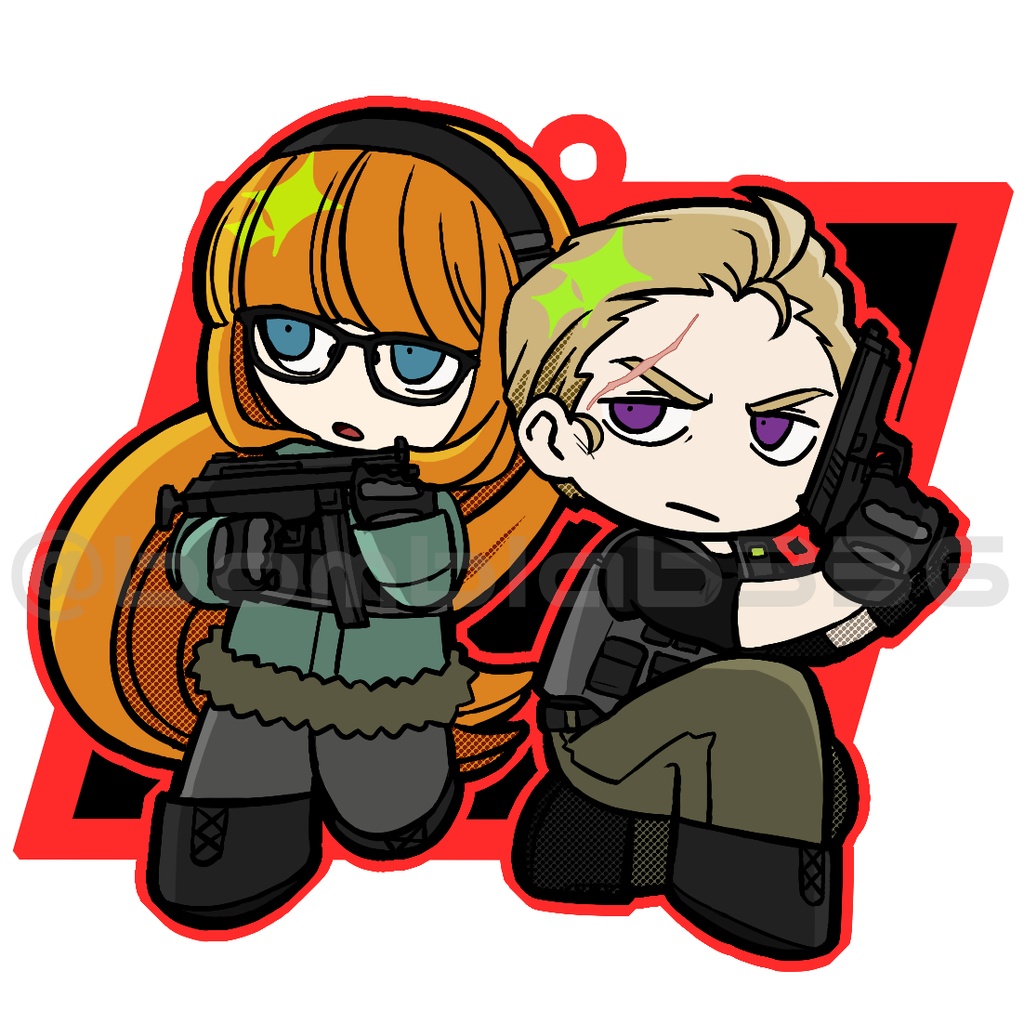 『A-X51』NPCアクリルキーホルダー