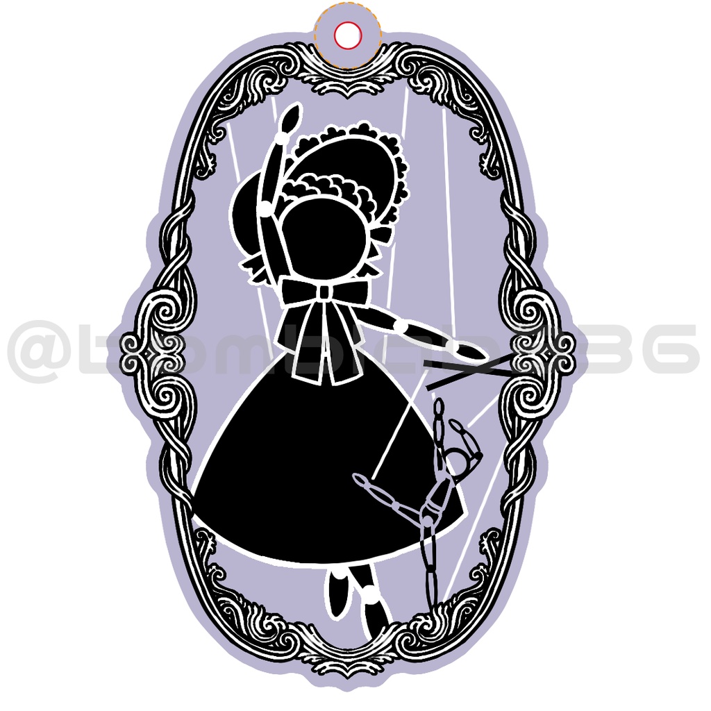 『凶夢に踊れグランギニョル』イメージアクリルキーホルダー