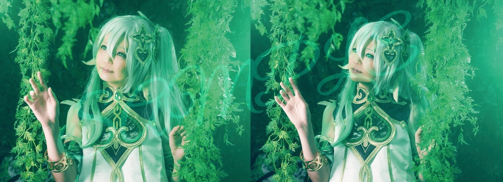 【C103 新刊】夢幻泡影 (ナヒーダ中心コスプレ写真集)