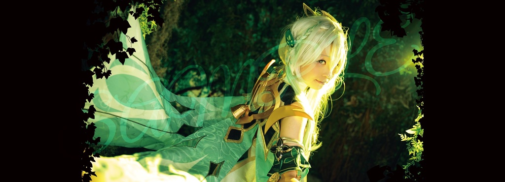 【C103 新刊】夢幻泡影 (ナヒーダ中心コスプレ写真集)