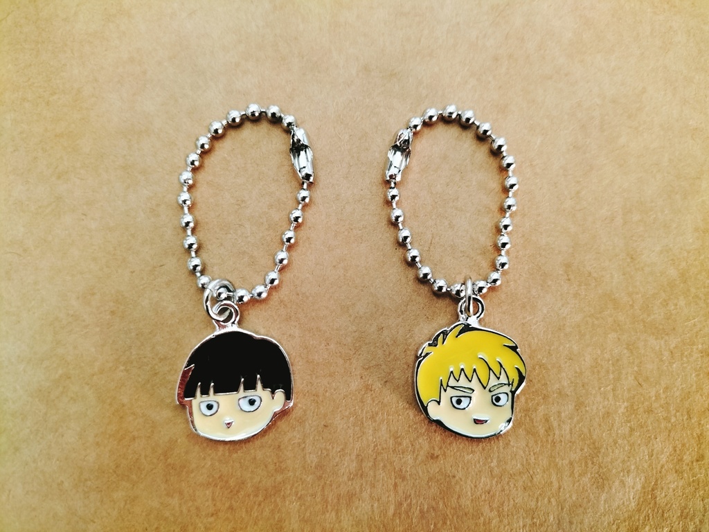 モブ&霊幻チャームセット