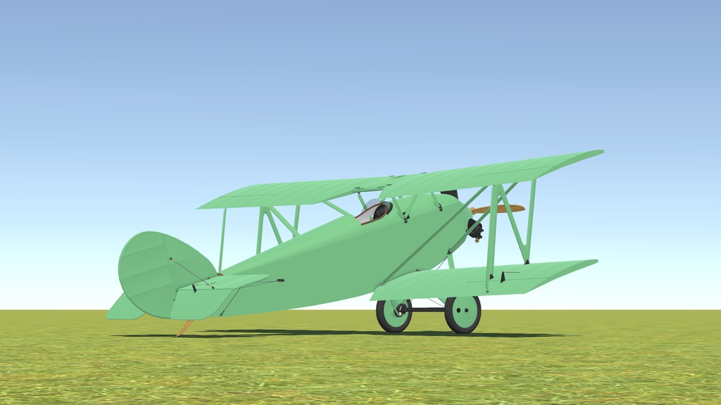 【VRChat】複葉機 Messenger【Sacc's Flight】