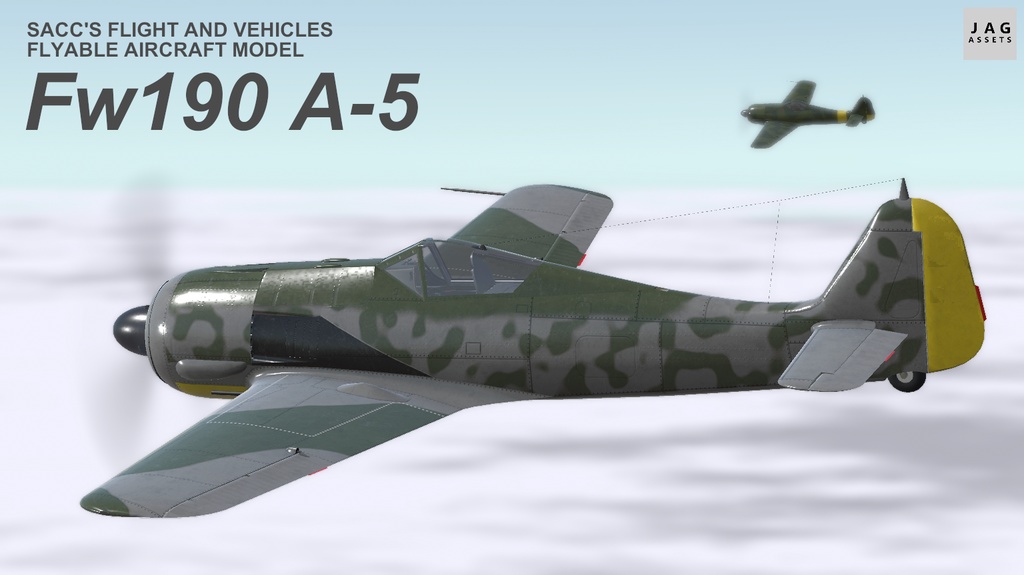 【VRChat】Fw190 A-5【Sacc's Flight】