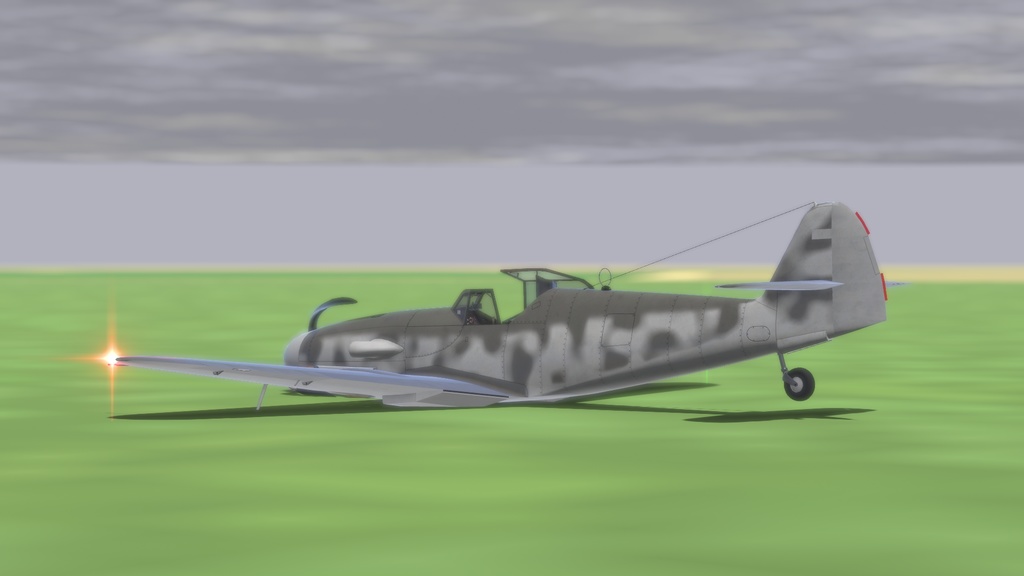 【VRChat】Bf109K-4【Sacc's Flight】