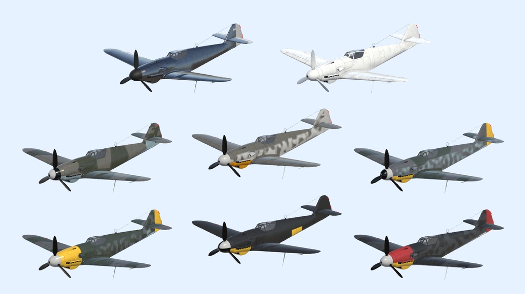 【VRChat】Bf109K-4【Sacc's Flight】