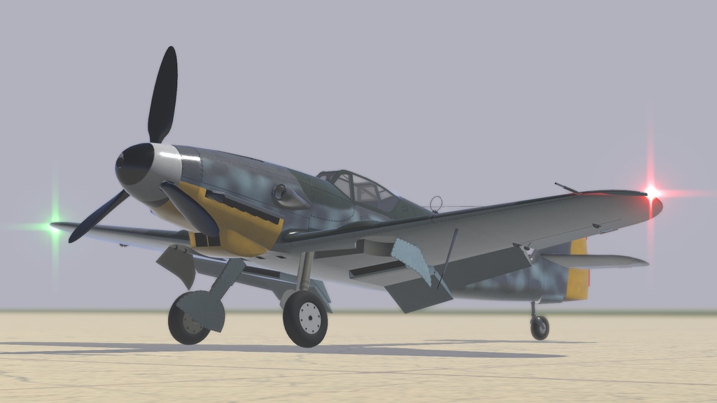 【VRChat】Bf109K-4【Sacc's Flight】