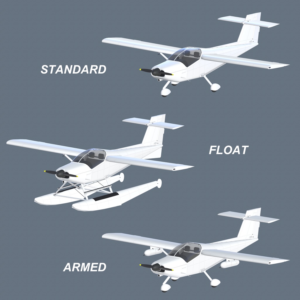 【VRChat】軽飛行機 JXP-12【Sacc's Flight】