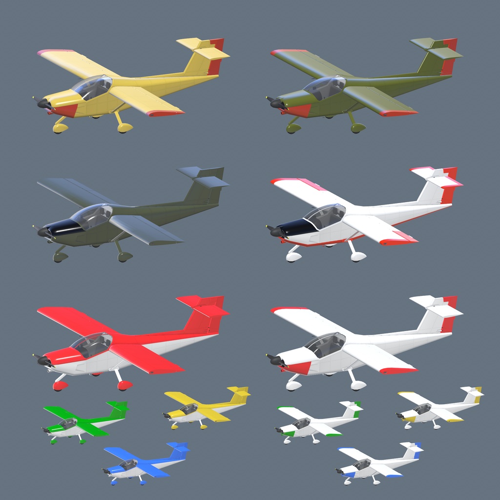 【VRChat】軽飛行機 JXP-12【Sacc's Flight】