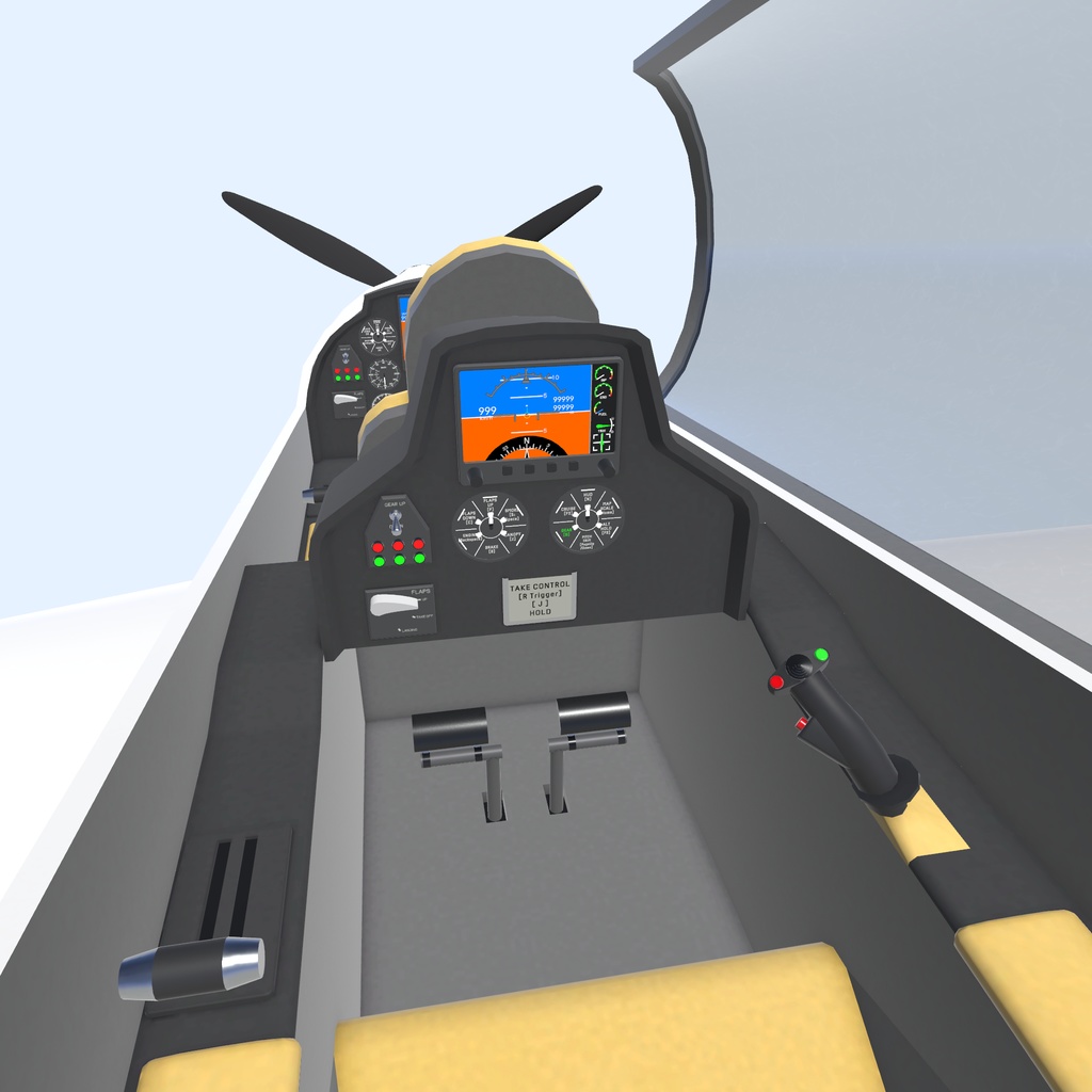 【VRChat】プロペラ機 JXP-13【Sacc's Flight】